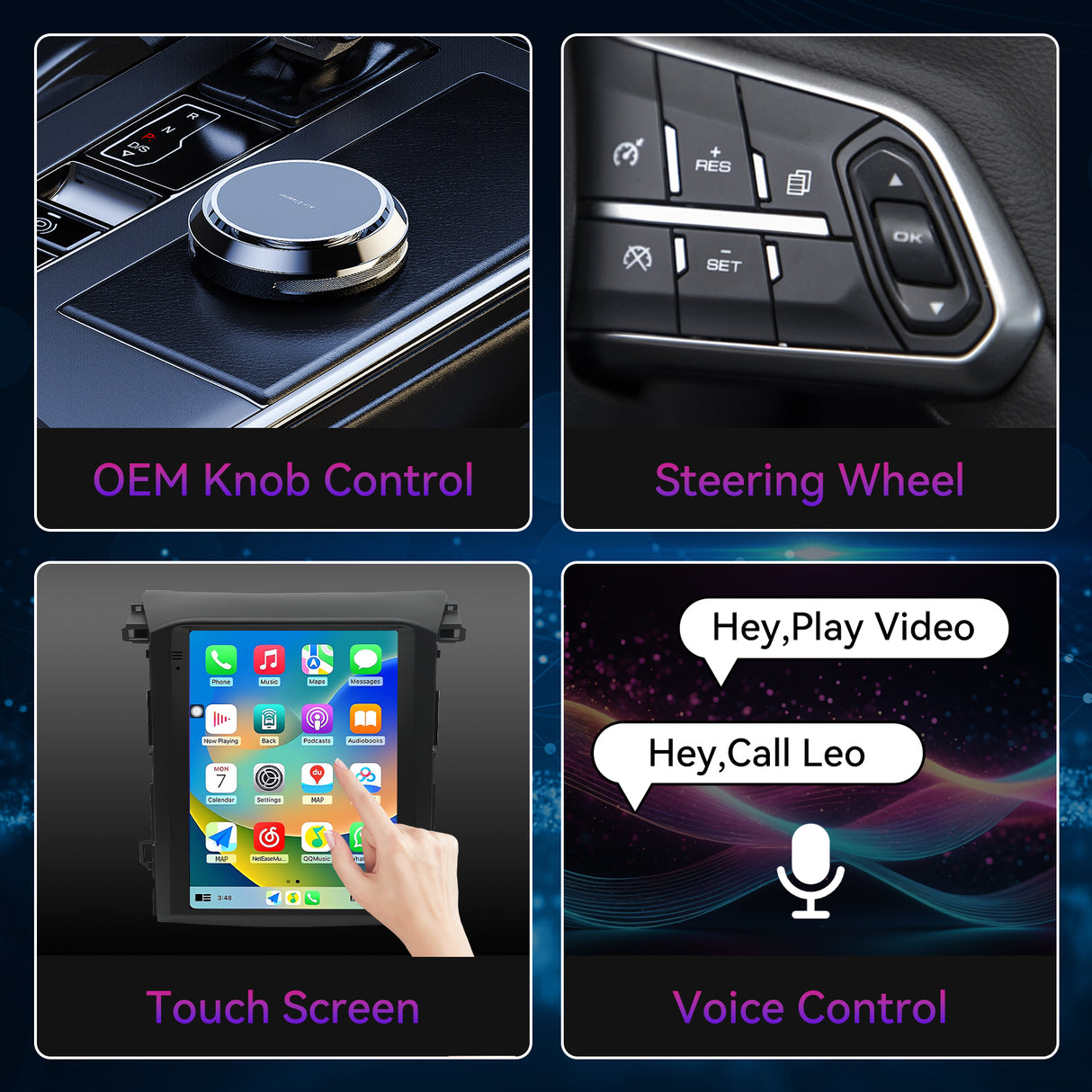 Car Radio Compatible With Subaru XV/Crosstrek 2018–2021,4G+64G,9.7" Touch Screen Car Stereo with Wireless Carplay&Android Auto,FM/GPS/SWC/Mirror Link/Backup Camera