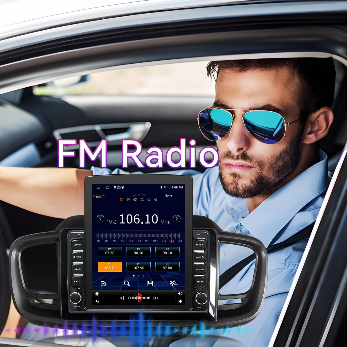 Car Stereo Compatible with Kia Sorento 2016-2020, 9.7" Wireless CarPlay/Android Auto Head Unit with GPS Navigation & Backup Camera