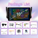 10" Vertical Android Car Stereo Compatible with Nissan Sentra 2013-2017 — Wireless CarPlay/Android Auto, GPS Navigation & AHD Backup Camera