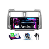10.33" 4GB+64GB Android Car Stereo Compatible with Toyota 4Runner 2009-2019 — Wireless CarPlay/Android Auto, GPS, Custom EQ & AHD Backup Camera