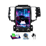 12.1" 4GB+64GB | Qualcomm 8-Core | Android 13 — Car Stereo Compatible with Ford Taurus 2012-2014, Wireless CarPlay/Android Auto, GPS & DSP Audio
