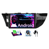 10" Android 13 Touchscreen Radio Compatible with Toyota Corolla 2014-2016, Wireless CarPlay/Android Auto, GPS Navigation, Bluetooth & Backup Camera
