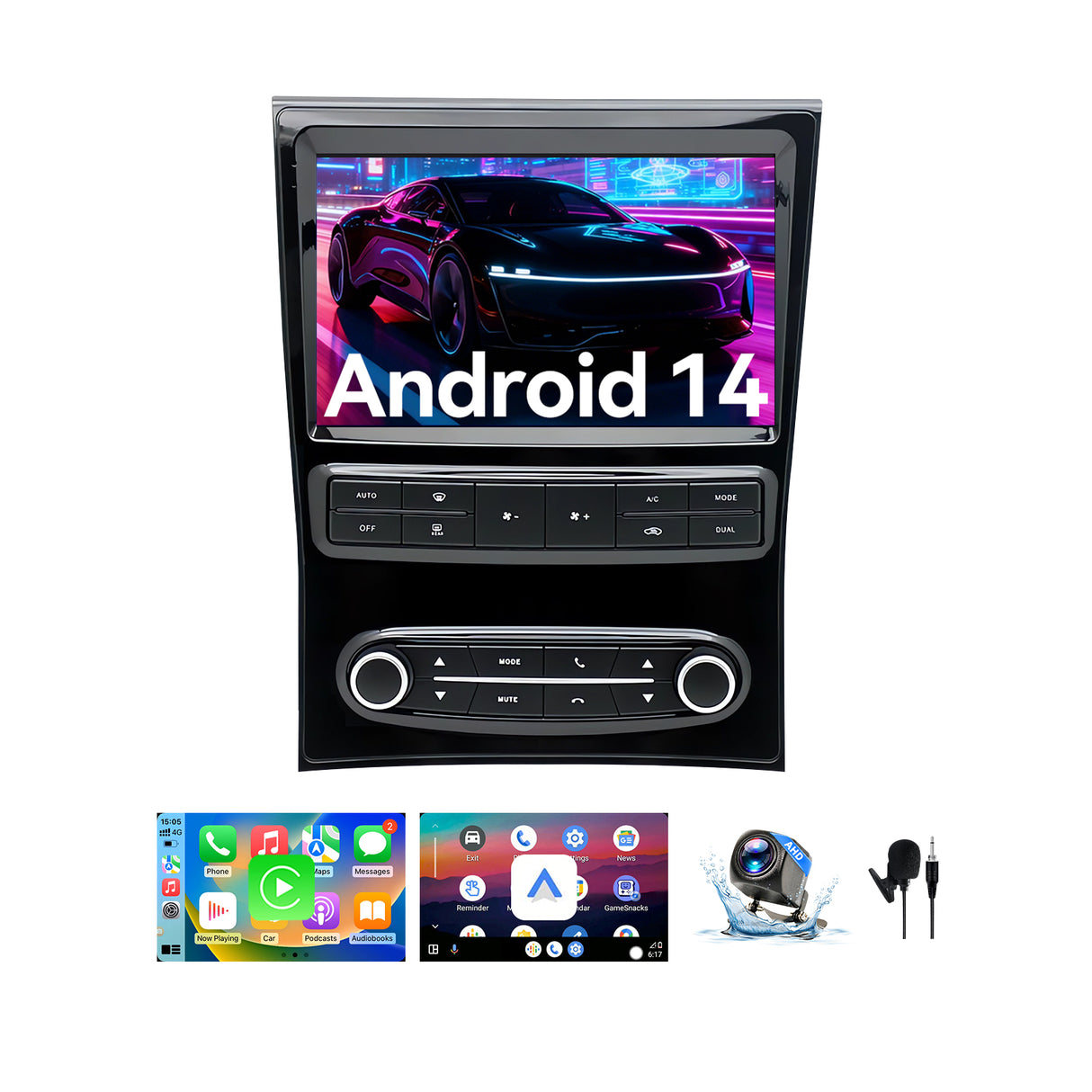 Car Radio Compatible with Lexus GS300 GS350 GS400 1998-2005,9''Touchscreen Head Unit Car Stereo Support Bluebooth,Wireless Carplay/Android Auto, GPS, WiFi, Backup Camera