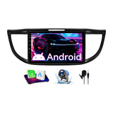 10" Android Touchscreen Car Stereo Compatible with Honda CRV 2012-2016 — Wireless CarPlay/Android Auto, GPS Navigation & AHD Backup Camera