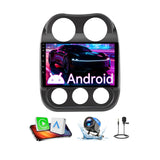 10" Car Stereo Compatible with Jeep Compass 2010-2016 & Patriot 2009-2016, Wireless CarPlay/Android Auto, GPS & SWC