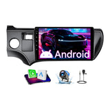 9" Android Touchscreen Radio Compatible with Toyota Prius C 2012-2014 — Wireless CarPlay, GPS & Backup Camera Included