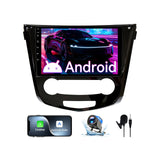 Car Stereo Radio Compatible with Nissan Rogue 2014-2018 (Manual AC Only),10.1" Wireless CarPlay/Android Auto Head Unit with GPS & Backup Camera