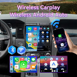 12.1" 4GB+64GB | Qualcomm 8-Core | Android 13 — Car Stereo Compatible with Ford Taurus 2012-2014, Wireless CarPlay/Android Auto, GPS & DSP Audio