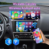 9" Car Stereo Compatible with Subaru Legacy & Outback 2015-2018, 2+64GB Touchscreen Radio with Wireless CarPlay/Android Auto/Screen Mirroring, GPS Navigation & Backup Camera