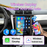 8-Core 8G+128G Android 13 Car Stereo Compatible with Toyota Camry 2012-2015, 12.1" Wireless CarPlay/Android Auto Head Unit with GPS & Backup Camera
