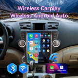 8-Core 8G+128G Car Stereo Compatible with Toyota Highlander 2009-2013, 12.1" Wireless CarPlay/Android Auto Head Unit with GPS & Backup Camera