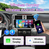 10.33" 4GB+64GB Android Car Stereo Compatible with Toyota 4Runner 2009-2019 — Wireless CarPlay/Android Auto, GPS, Custom EQ & AHD Backup Camera
