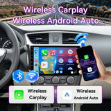 10" Vertical Android Car Stereo Compatible with Nissan Sentra 2013-2017 — Wireless CarPlay/Android Auto, GPS Navigation & AHD Backup Camera
