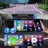 10" Android Touchscreen Car Stereo Compatible with Honda CRV 2012-2016 — Wireless CarPlay/Android Auto, GPS Navigation & AHD Backup Camera