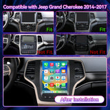 Car Stereo Compatible with Jeep Grand Cherokee 2014-2017, 9.7" 4GB+64GB Wireless CarPlay/Android Auto Head Unit with GPS & Backup Camera