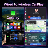 ULhome Wireless CarPlay Adapter & Android Auto Dongle, Fast Auto-Connect, Compact Plug & Play Wireless CarPlay Converter for iPhone & Android, USB/USB-C, No Delay, Seamless Reconnection