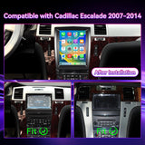 Android 15 Car Stereo Compatible with Cadillac Escalade/SLS 2007-2014, 9.7" Wireless CarPlay/Android Auto Head Unit with GPS Navigation & Backup Camera