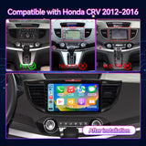 10" Android Touchscreen Car Stereo Compatible with Honda CRV 2012-2016 — Wireless CarPlay/Android Auto, GPS Navigation & AHD Backup Camera