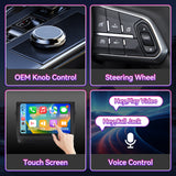 9" Car Stereo Compatible with Toyota Prius 2003-2009, Wireless CarPlay/Android Auto, 2GB+64GB Android 14 Head Unit with GPS Navigation, SWC & Backup Camera