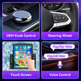 Car Radio Compatible with Toyota Tundra 2014-2021,4G+64G,9.7" Touch Screen Car Stereo with Wireless Carplay&Android Auto,FM/GPS/SWC/Mirror Link/Backup Camera