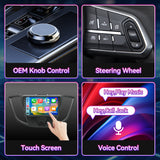 Android 13 Car Radio Compatible with Ford Transit 2015-2018, 9 Inch Wireless CarPlay/Android Auto, GPS Navigation, Bluetooth, FM Radio & Backup Camera