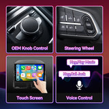 Android 13 Car Stereo Compatible with Honda CRV 2002-2006 — 9.7" Wireless CarPlay/Android Auto Head Unit with GPS, Backup Camera & SWC