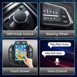 Car Radio Compatible With Ford Transit Connect 2014-2018,4G+64G,9.7" Touch Screen Car Stereo with Wireless Carplay&Android Auto,FM/GPS/SWC/Mirror Link/Backup Camera