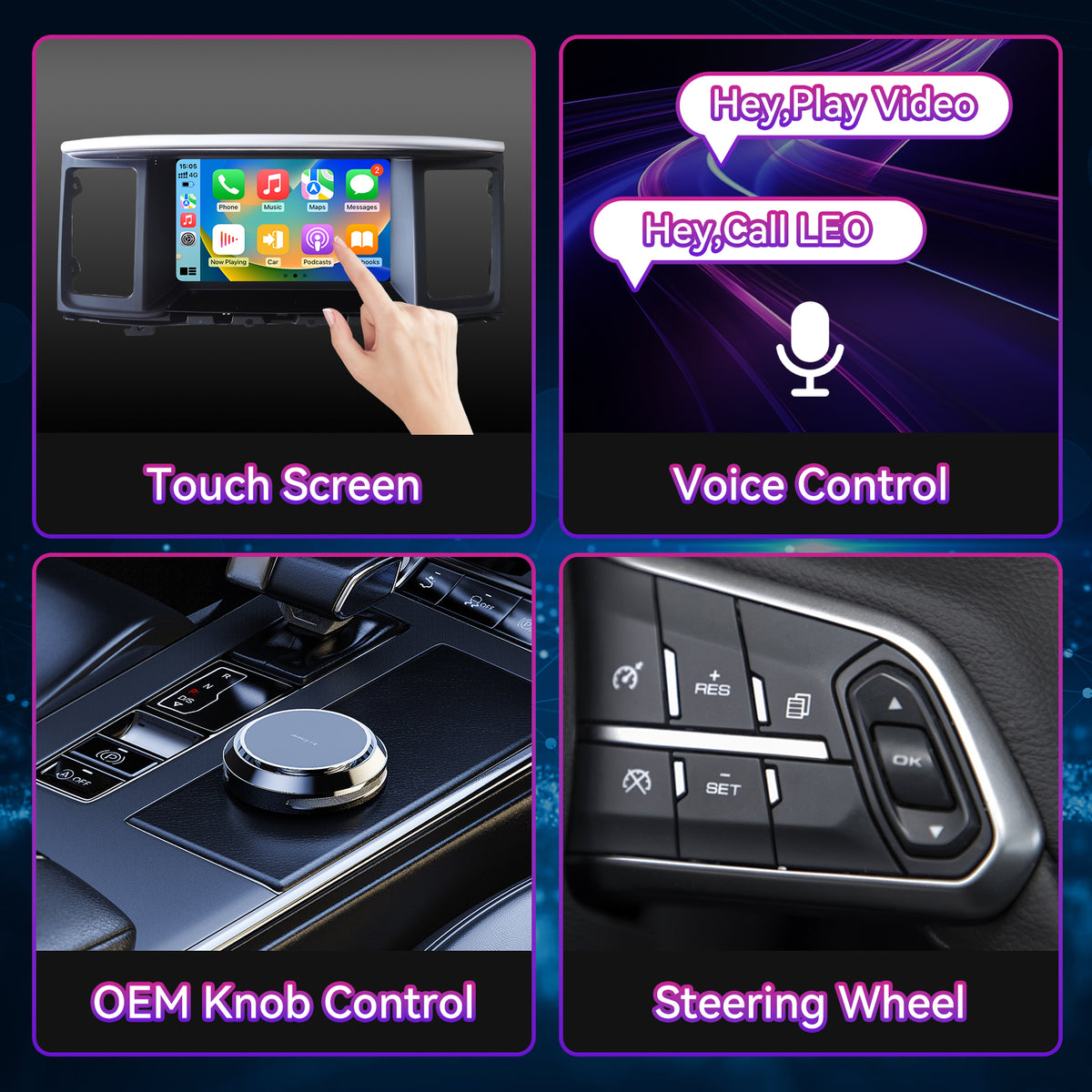 9" Touchscreen Radio Compatible with Nissan Pathfinder 2012-2020 — Wireless CarPlay, GPS & Backup Camera Included