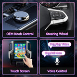 ULHOME 12.1" Touchscreen Car Stereo Radio Compatible with Chevy Silverado/GMC Sierra 2019-2022, 8-Core 4G+64G Head Unit with Wireless CarPlay/Android Auto, GPS Navigation & Multimedia Player