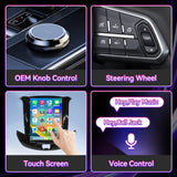9.7" Car Stereo Radio Compatible with Chevy Cruze 2016-2018 — Wireless Carplay/Andriod Auto, Touchscreen Support Bluetooth, FM/GPS/Screen mirroring/SWC/Backup Camera