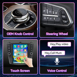Car Stereo Radio Compatible with Honda Accord 7th 2003-2007, Wireless CarPlay/Android Auto Multimedia, GPS Navigation & Backup Camera