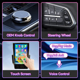 12.1" 8-Core 8G+128GB Car Stereo Compatible with Infiniti Q50 2015-2019, Wireless CarPlay/Android Auto Head Unit with DSP & GPS Navigation