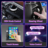 9.7" Touchscreen Radio Compatible with Honda Civic 2012-2015 — Wireless CarPlay, GPS & AHD Backup Camera Included