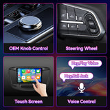 Android 13 Car Stereo Compatible with Chrysler 200 Series 2015-2019, 9" Wireless CarPlay/Android Auto Head Unit with GPS Navigation & 1080P Backup Camera