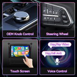 Car Stereo Radio Compatible with Chevy Silverado & GMC Sierra 2014-2018, 10"Replacement Radio Upgrade, Wireless CarPlay/Android Auto Head Unit with GPS & Backup Camera