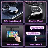 9 Inch Car Stereo Compatible with Subaru Forester WRX Impreza 2013-2015, 2GB+64GB Touch Screen Radio with Wireless CarPlay/Android Auto, GPS Navigation, WiFi, Bluetooth, Backup Camera & SWC