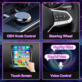 9.7" Android 13 Car Stereo Compatible with Chevy Cruze 2009-2014, 2+64GB Head Unit with Wireless CarPlay/Android Auto, GPS SWC FM Backup Camera