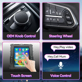 Android 13 Car Stereo Compatible with Lexus GX470 2002-2009 & Toyota Prado, 9.7" Wireless CarPlay/Android Auto Head Unit with GPS Navigation & Backup Camera