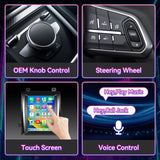Android 15 Car Stereo Compatible with Cadillac Escalade/SLS 2007-2014, 9.7" Wireless CarPlay/Android Auto Head Unit with GPS Navigation & Backup Camera