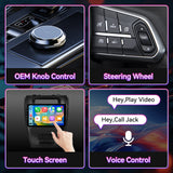 10.1" Android 13 Touchscreen Radio Compatible with Ford Fusion 2009-2012 — Wireless CarPlay, GPS & Backup Camera Included