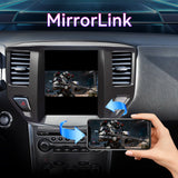 Car Stereo Radio Compatible with Nissan Pathfinder 2012-2020，8Core.10.4''Touchscreen Car Radio Support Bluetooth,Wireless CarPlay/Android Auto/5G/FM/GPS/SWC/Mirror Link Wait.