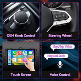 9" Android 13 Car Stereo Compatible with Toyota Corolla 2007-2013, Wireless CarPlay&Android Auto,Touch Screen Car Radio Support Bluetooth,GPS Navigation