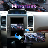 Android 13 Car Stereo Compatible with Lexus GX470 2002-2009 & Toyota Prado, 9.7" Wireless CarPlay/Android Auto Head Unit with GPS Navigation & Backup Camera