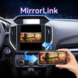 Car Radio Compatible With Subaru XV/Crosstrek  2018–2021,4G+64G,9.7" Touch Screen Car Stereo with Wireless Carplay&Android Auto,FM/GPS/SWC/Mirror Link/Backup Camera