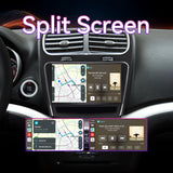 9" Android 13 Touchscreen Radio Compatible with Dodge Journey 2011-2019 — Wireless CarPlay, GPS & Backup Camera Included