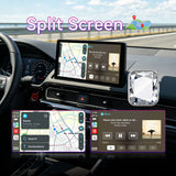 Wireless CarPlay Adapter, Convert Wired to Wireless, 2-in-1 CarPlay & Android Auto, Mini Plug & Play, Fast Auto-Connect & No Latency, USB/USB-C for Cars with Built-in CarPlay & iOS 10+/Android 11+