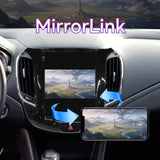 9.7" Car Stereo Radio Compatible with Chevy Cruze 2016-2018 — Wireless Carplay/Andriod Auto, Touchscreen Support Bluetooth, FM/GPS/Screen mirroring/SWC/Backup Camera