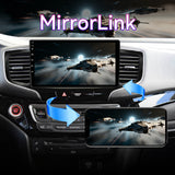 Android Car Stereo compatibility with Honda Pilot 2016-2019 — 10" Vertical Touchscreen with Wireless CarPlay, GPS & AHD Backup Camera