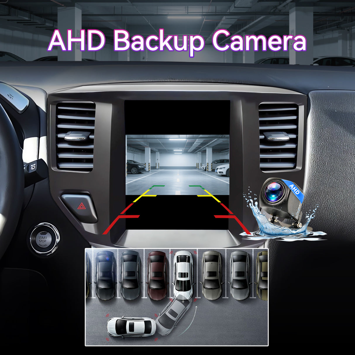 Car Stereo Radio Compatible with Nissan Pathfinder 2012-2020，8Core.10.4''Touchscreen Car Radio Support Bluetooth,Wireless CarPlay/Android Auto/5G/FM/GPS/SWC/Mirror Link Wait.