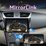 10" Vertical Android Car Stereo Compatible with Nissan Sentra 2013-2017 — Wireless CarPlay/Android Auto, GPS Navigation & AHD Backup Camera
